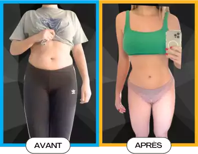 Résultats avant et après, remise en forme rapide avec un coach sportif à domicile Gym Access